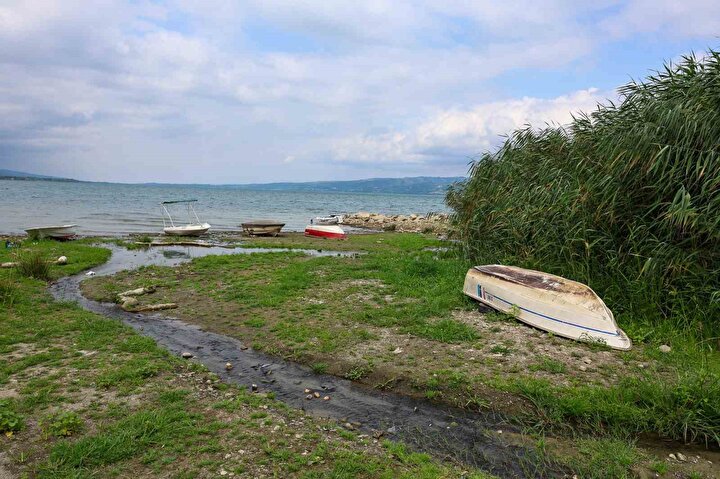 Sapanca Gölü'nde Su Seviyesi Düşüyor